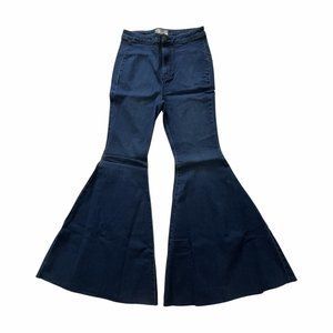 Nwot Free People Just Float On Flare Jeans Short Inseam J121